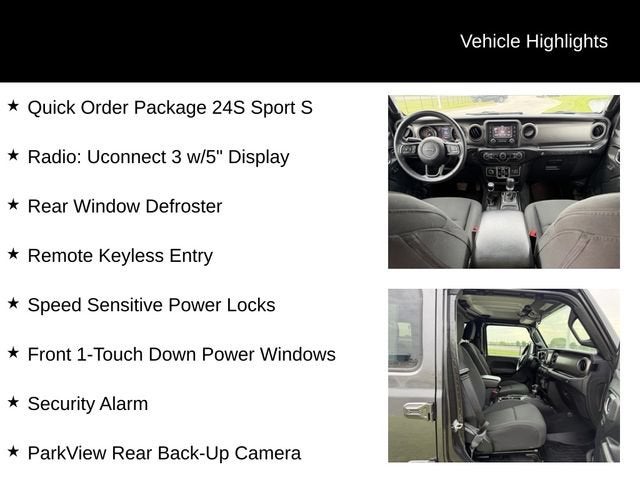 2018 Jeep Wrangler Unlimited Sport S