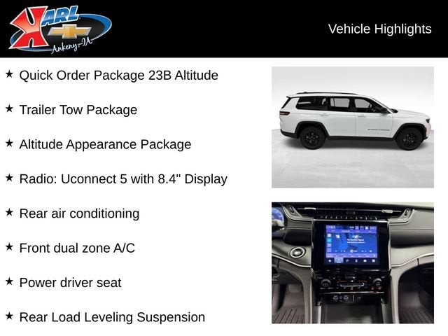 2025 Jeep Grand Cherokee L Altitude 4x4