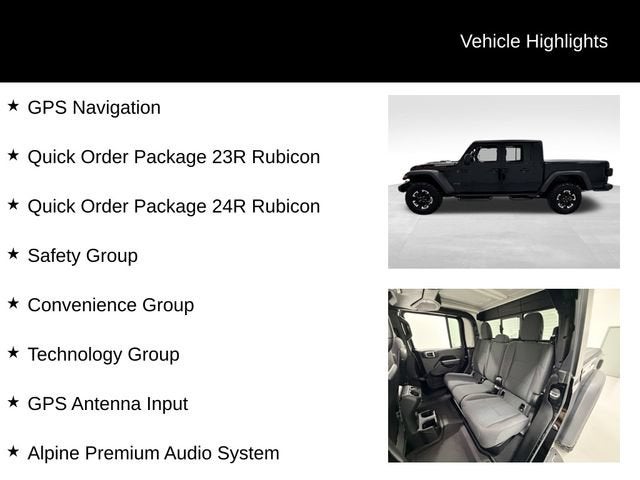 2024 Jeep Gladiator Rubicon