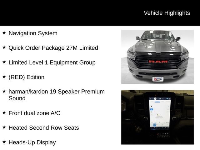 2023 RAM 1500 Limited Crew Cab 4x4 5'7" Box
