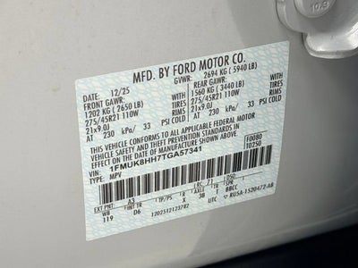 2026 Ford Explorer Platinum