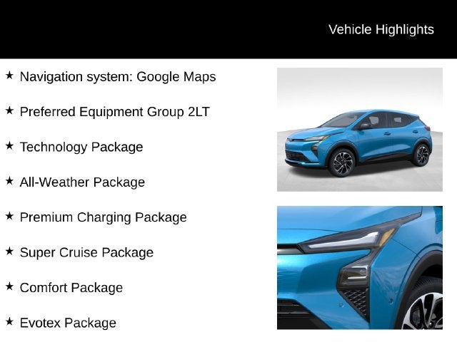 2027 Chevrolet Bolt LT