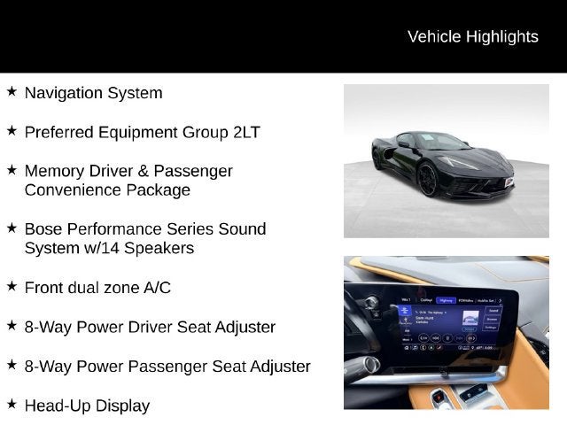 2022 Chevrolet Corvette Stingray 2LT