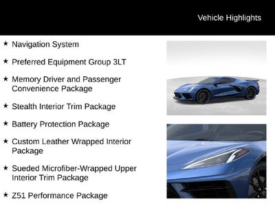 2027 Chevrolet Corvette Stingray 3LT