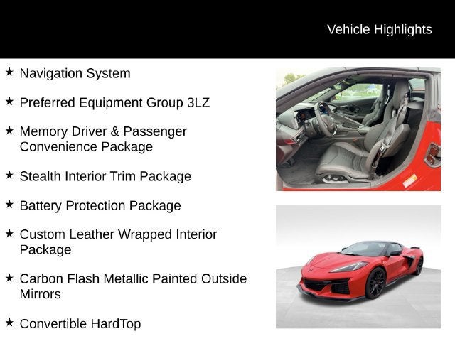 2025 Chevrolet Corvette Z06 3LZ
