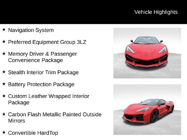 2025 Chevrolet Corvette Z06 3LZ