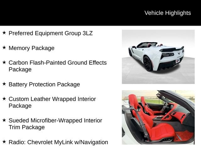 2016 Chevrolet Corvette Z06 Z06 3LZ