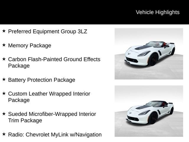 2016 Chevrolet Corvette Z06 Z06 3LZ