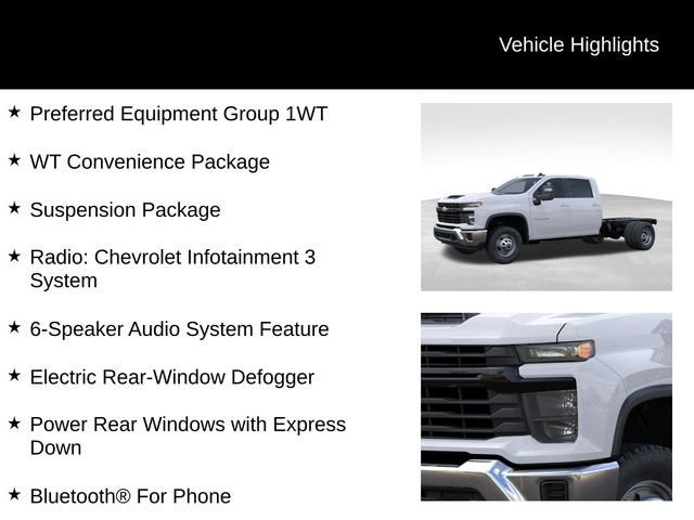 2026 Chevrolet Silverado 3500 HD Chassis Cab Work Truck