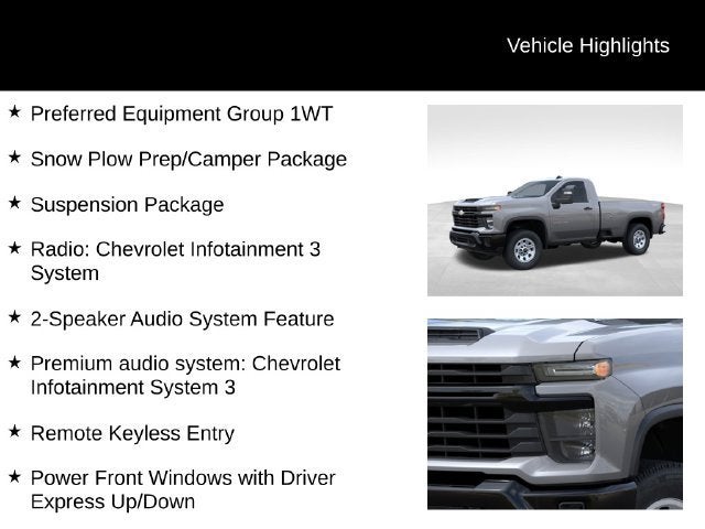 2026 Chevrolet Silverado 3500 HD WT