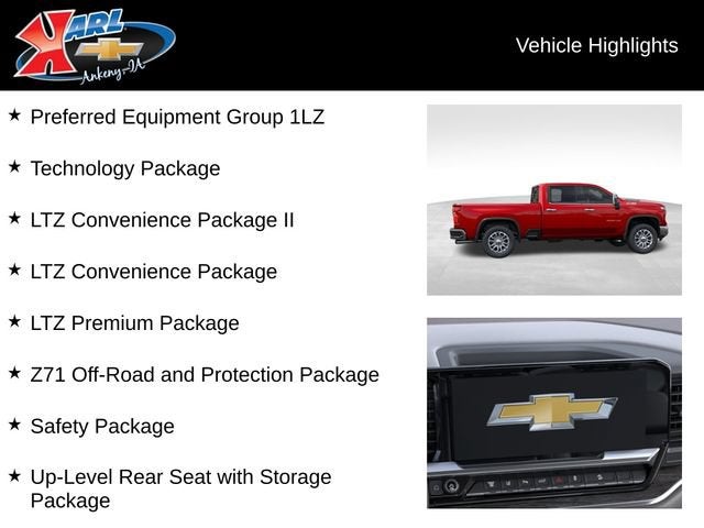 2026 Chevrolet Silverado 2500 HD LTZ