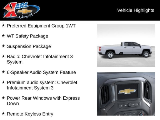 2026 Chevrolet Silverado 3500 HD WT