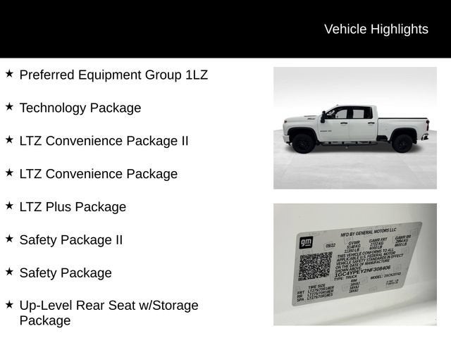 2022 Chevrolet Silverado 2500 HD LTZ