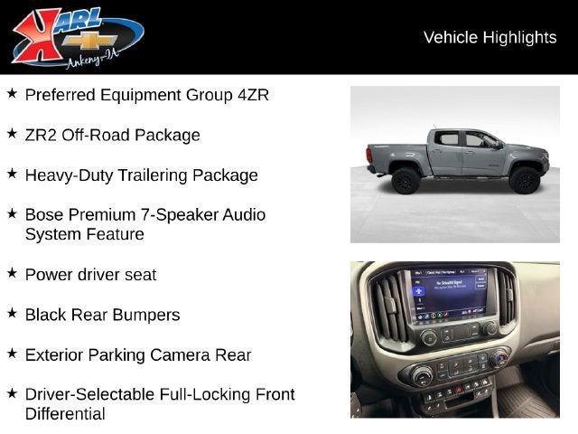 2021 Chevrolet Colorado 4WD ZR2