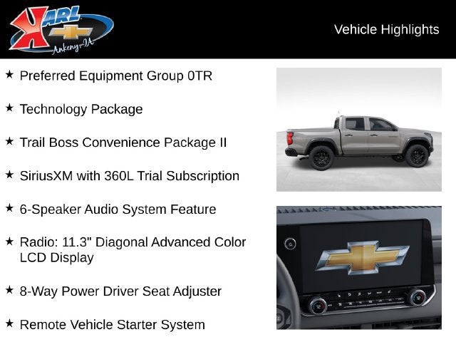 2026 Chevrolet Colorado Trail Boss