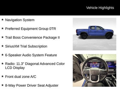 2025 Chevrolet Colorado Trail Boss