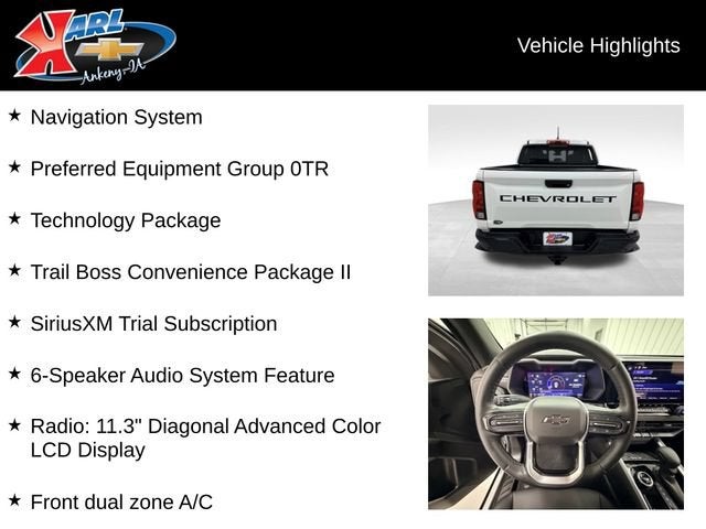 2025 Chevrolet Colorado Trail Boss