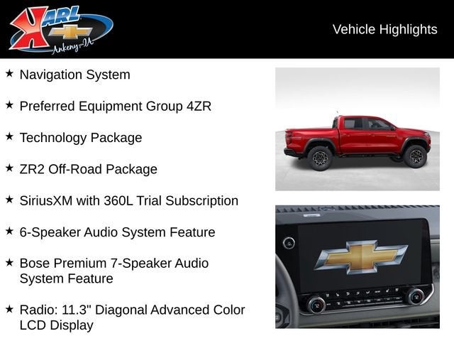 2026 Chevrolet Colorado ZR2