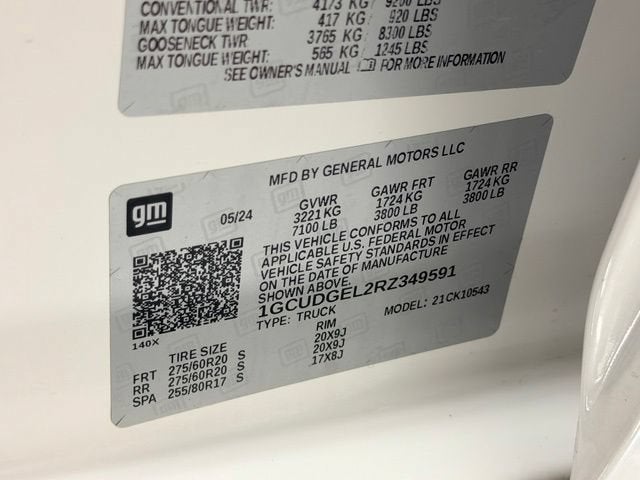 2024 Chevrolet Silverado 1500 LTZ