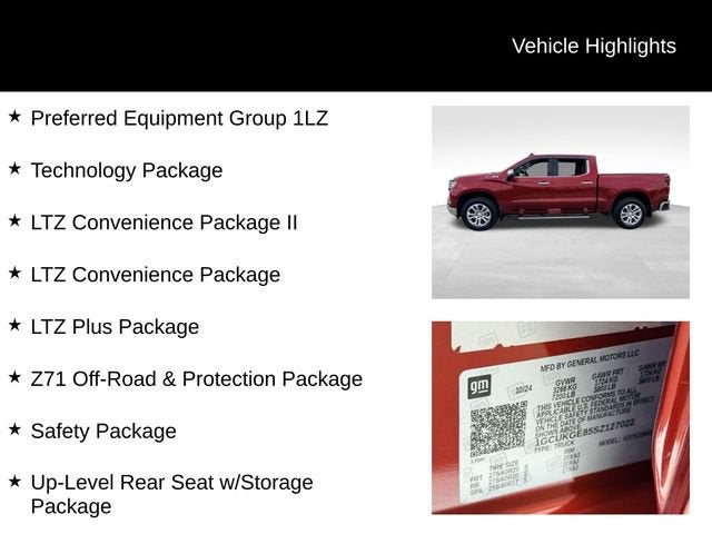 2025 Chevrolet Silverado 1500 LTZ