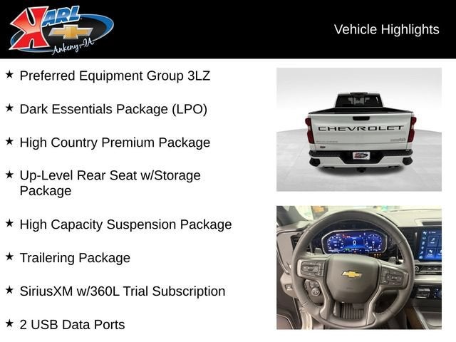 2025 Chevrolet Silverado 1500 High Country