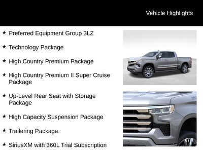 2026 Chevrolet Silverado 1500 High Country