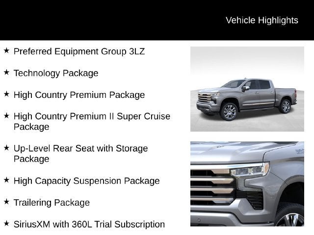 2026 Chevrolet Silverado 1500 High Country