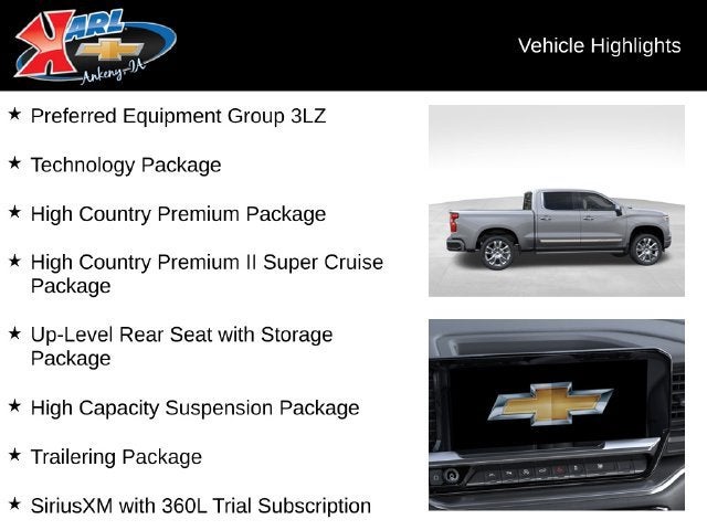 2026 Chevrolet Silverado 1500 High Country