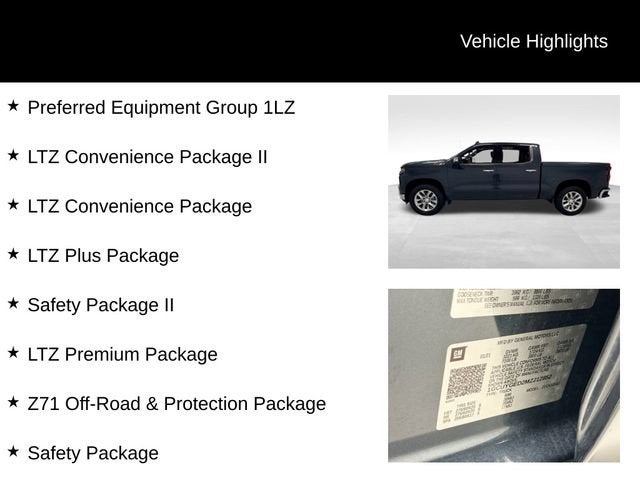 2021 Chevrolet Silverado 1500 LTZ
