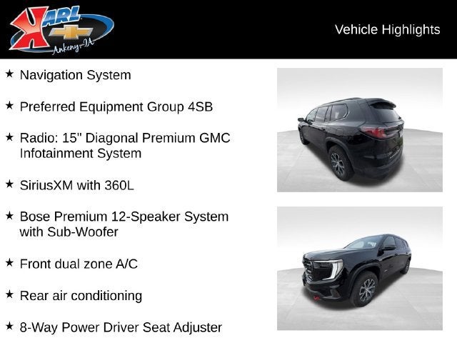 2025 GMC Acadia AT4