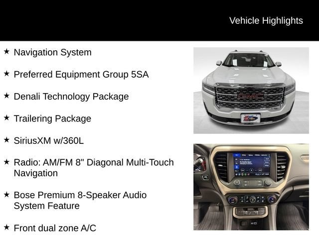 2023 GMC Acadia Denali