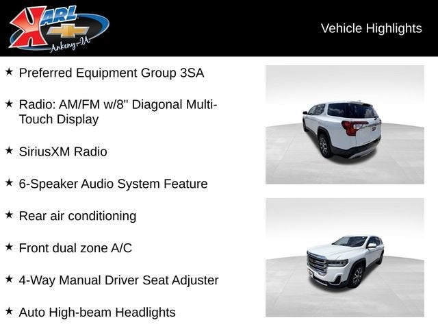 2021 GMC Acadia SLE
