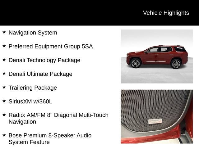 2022 GMC Acadia Denali