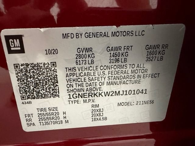 2021 Chevrolet Traverse Premier