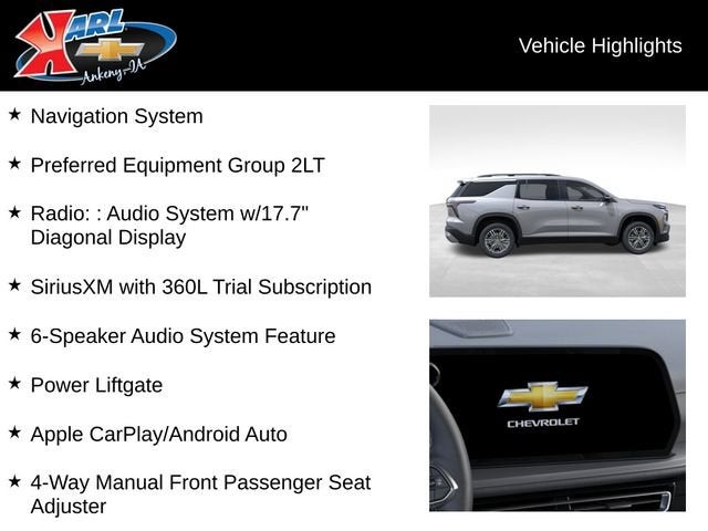 2026 Chevrolet Traverse LT