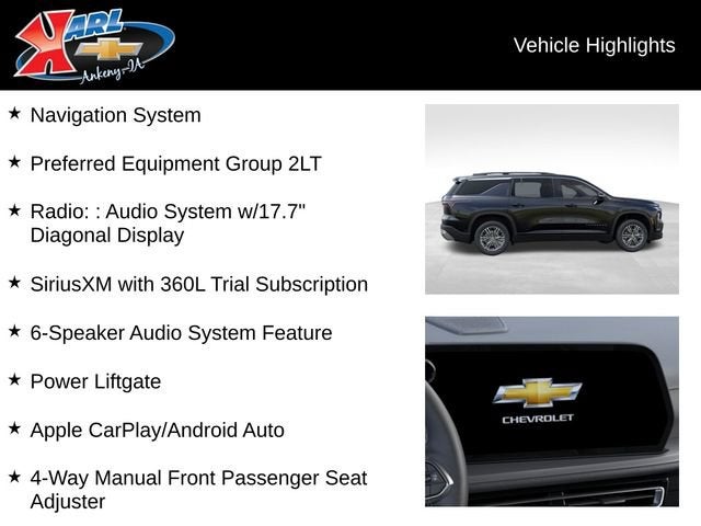 2026 Chevrolet Traverse LT