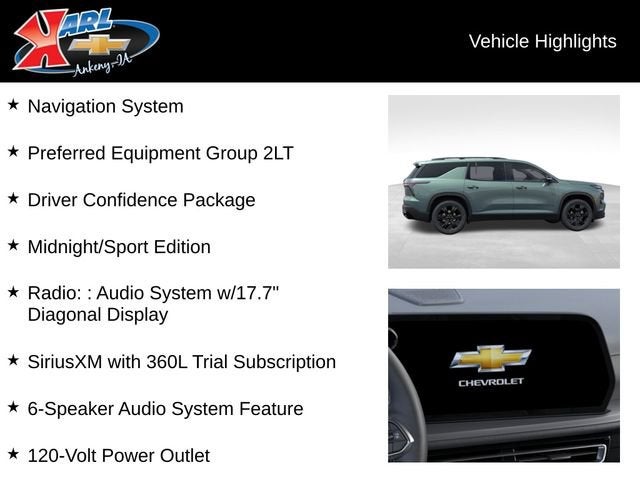 2027 Chevrolet Traverse LT