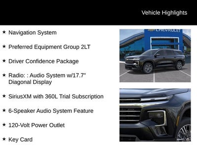 2027 Chevrolet Traverse LT
