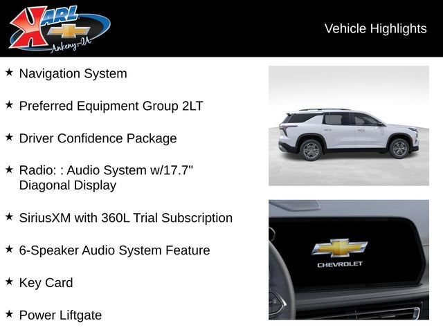 2026 Chevrolet Traverse LT