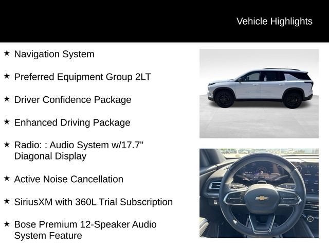 2026 Chevrolet Traverse LT