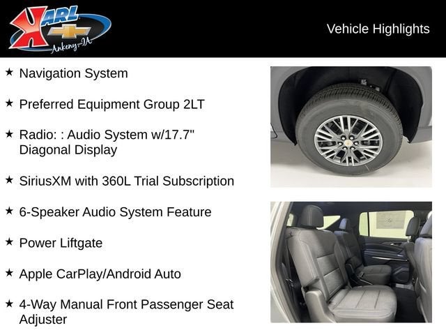 2026 Chevrolet Traverse LT