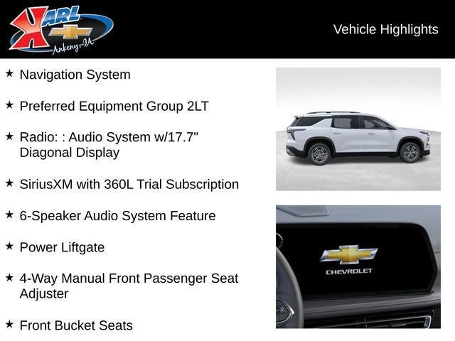 2026 Chevrolet Traverse LT