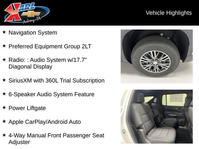2026 Chevrolet Traverse LT