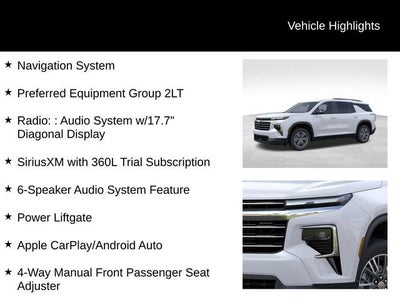 2027 Chevrolet Traverse LT