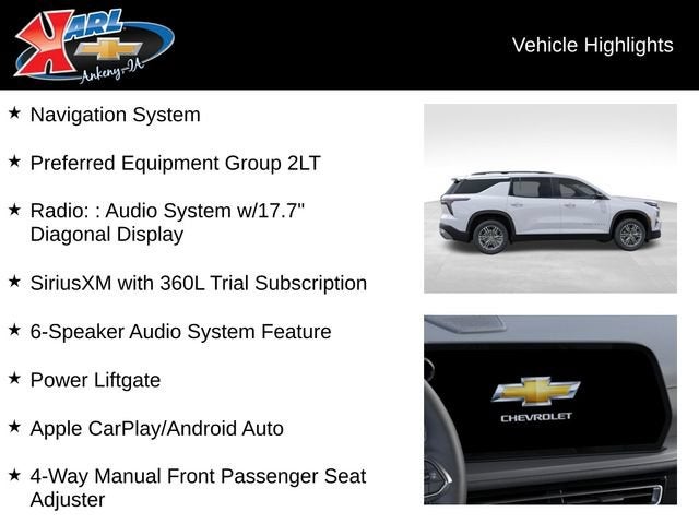 2027 Chevrolet Traverse LT
