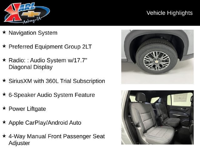 2027 Chevrolet Traverse LT