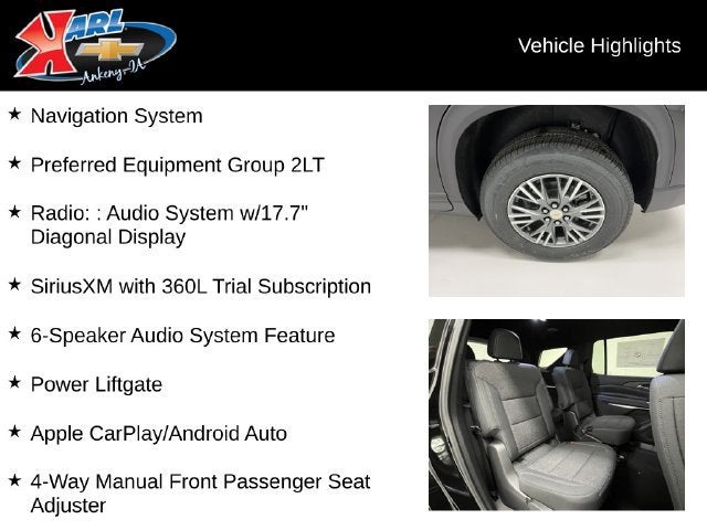 2027 Chevrolet Traverse LT