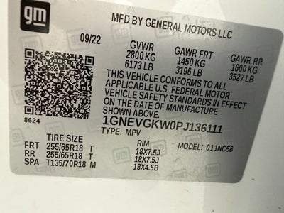 2023 Chevrolet Traverse LT Cloth