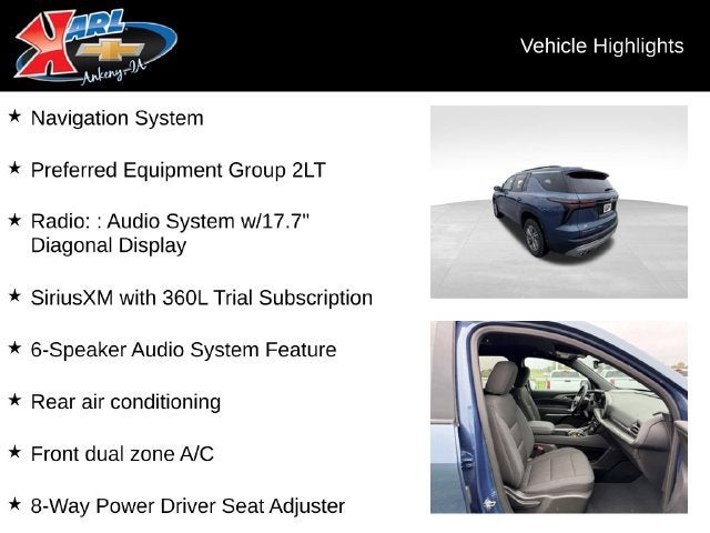 2025 Chevrolet Traverse LT