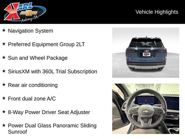 2025 Chevrolet Traverse LT